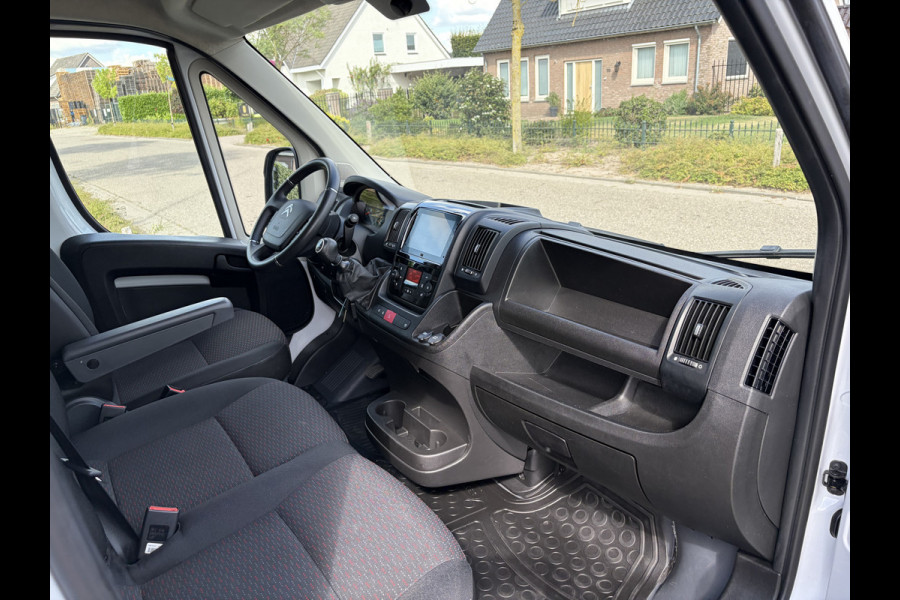 Citroën Jumper 2.2 BlueHDi 140PK E6 L3H2 3.3t ✓ 3-zits ✓imperiaal ✓camera ✓navigatie ✓clima