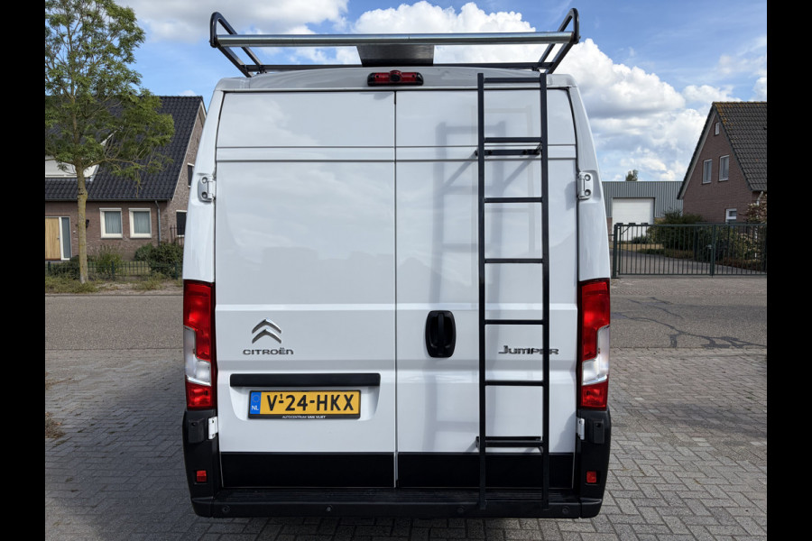 Citroën Jumper 2.2 BlueHDi 140PK E6 L3H2 3.3t ✓ 3-zits ✓imperiaal ✓camera ✓navigatie ✓clima