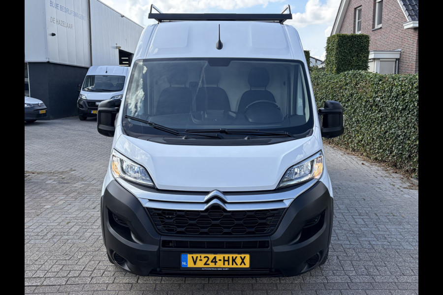 Citroën Jumper 2.2 BlueHDi 140PK E6 L3H2 3.3t ✓ 3-zits ✓imperiaal ✓camera ✓navigatie ✓clima