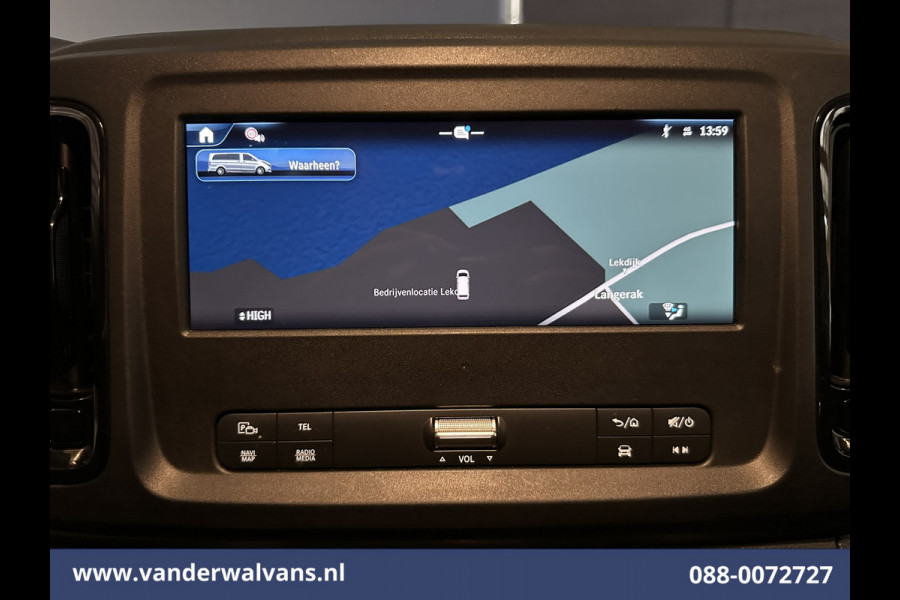 Mercedes-Benz Vito 116 CDI 164pk L2H1 Euro6 Airco | Camera | Navigatie | Adaptieve Cruisecontrol Stoelverwarming, Parkeersensoren, Bijrijdersbank