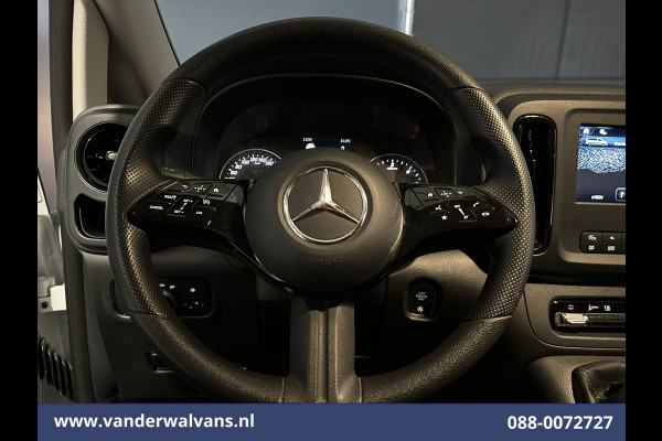 Mercedes-Benz Vito 116 CDI 164pk L2H1 Euro6 Airco | Camera | Navigatie | Adaptieve Cruisecontrol Stoelverwarming, Parkeersensoren, Bijrijdersbank