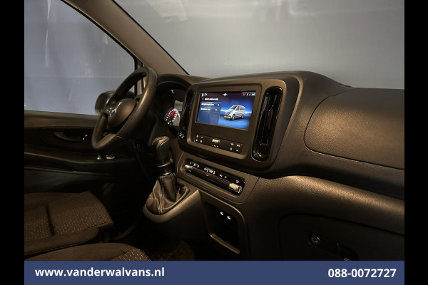 Mercedes-Benz Vito 116 CDI 164pk L2H1 Euro6 Airco | Camera | Navigatie | Adaptieve Cruisecontrol Stoelverwarming, Parkeersensoren, Bijrijdersbank