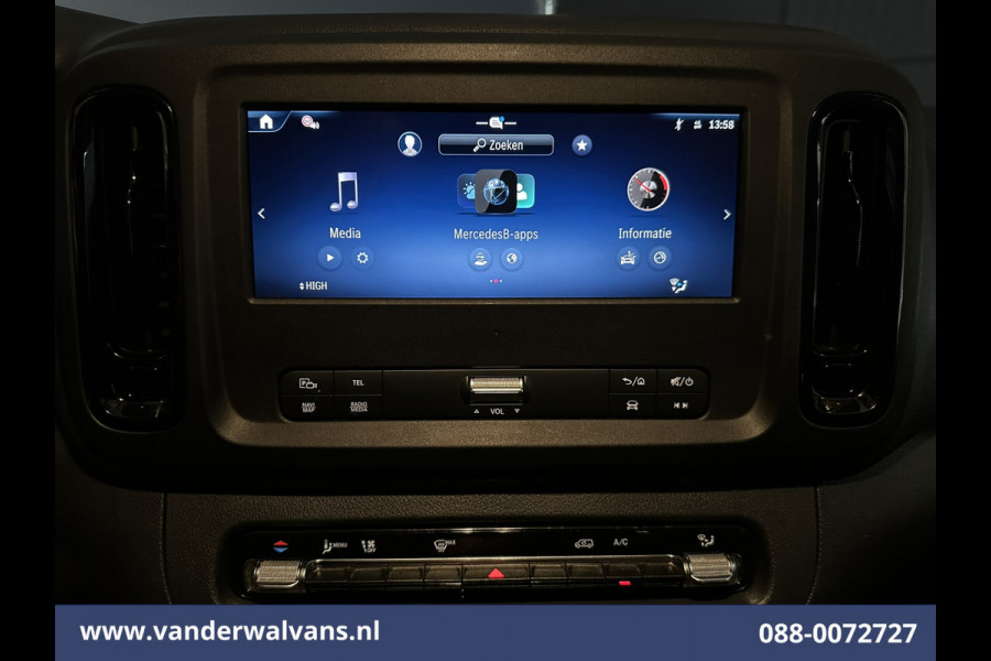 Mercedes-Benz Vito 116 CDI 164pk L2H1 Euro6 Airco | Camera | Navigatie | Adaptieve Cruisecontrol Stoelverwarming, Parkeersensoren, Bijrijdersbank
