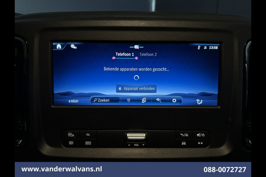 Mercedes-Benz Vito 116 CDI 164pk L2H1 Euro6 Airco | Camera | Navigatie | Adaptieve Cruisecontrol Stoelverwarming, Parkeersensoren, Bijrijdersbank
