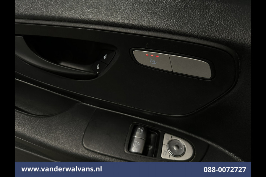 Mercedes-Benz Vito 116 CDI 164pk L2H1 Euro6 Airco | Camera | Navigatie | Adaptieve Cruisecontrol Stoelverwarming, Parkeersensoren, Bijrijdersbank