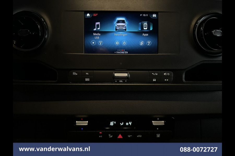 Mercedes-Benz Sprinter 315 CDI 150pk L2H2 Euro6 Airco | Camera | Apple Carplay | Cruisecontrol | Chauffeursstoel Android Auto, Parkeersensoren, Leder, Bijrijdersbank