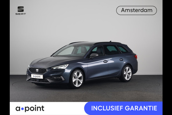Seat Leon Sportstourer 1.5 eTSI FR Launch Edition 150pk | Parkeercamera | Verwarmbarev oorstoelen | Apple Carplay/Android Auto | Cruise control adaptief | Dodehoek detectie |  LED koplampen, lichtmetalen velgen 17" | Navigatiesysteem full map