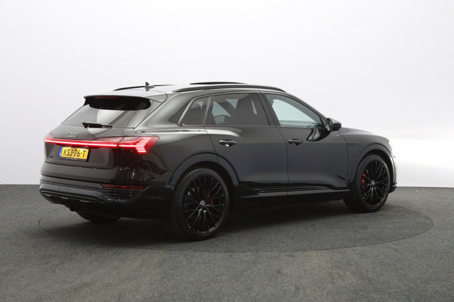 Audi Q8 e-tron 408 PK 55 Quattro S-Line Edition 115 kWh, SOH 97%, Panoramadak, RS-Sportstoelen, B&O Sound, Luchtvering