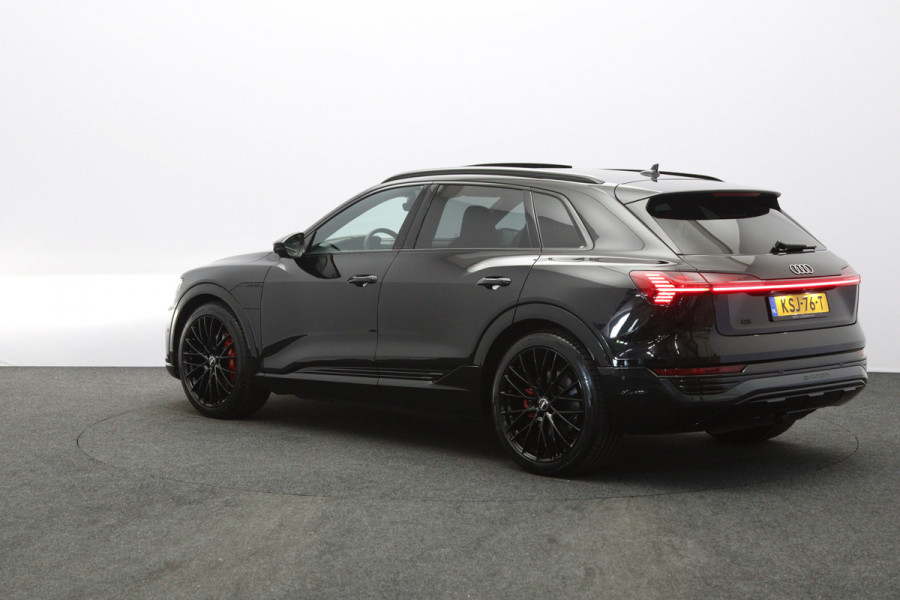 Audi Q8 e-tron 408 PK 55 Quattro S-Line Edition 115 kWh, SOH 97%, Panoramadak, RS-Sportstoelen, B&O Sound, Luchtvering
