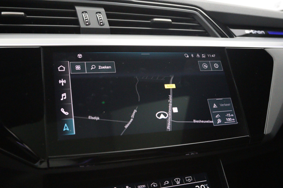 Audi Q8 e-tron 408 PK 55 Quattro S-Line Edition 115 kWh, SOH 97%, Panoramadak, RS-Sportstoelen, B&O Sound, Luchtvering