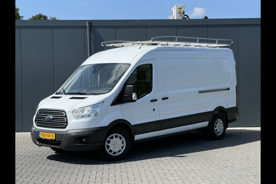 Ford Transit 350 2.0 TDCI 130 PK / L3H2 / 2x SCHUIFDEUR / SORTIMO INRICHTING / IMPERIAAL / 2.8 TONS TREKHAAK / 3-ZITS / CRUISE