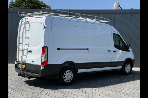 Ford Transit 350 2.0 TDCI 130 PK / L3H2 / 2x SCHUIFDEUR / SORTIMO INRICHTING / IMPERIAAL / 2.8 TONS TREKHAAK / 3-ZITS / CRUISE
