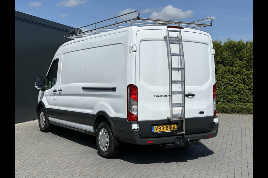 Ford Transit 350 2.0 TDCI 130 PK / L3H2 / 2x SCHUIFDEUR / SORTIMO INRICHTING / IMPERIAAL / 2.8 TONS TREKHAAK / 3-ZITS / CRUISE