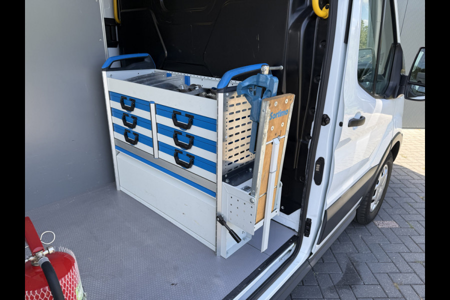 Ford Transit 350 2.0 TDCI 130 PK / L3H2 / 2x SCHUIFDEUR / SORTIMO INRICHTING / IMPERIAAL / 2.8 TONS TREKHAAK / 3-ZITS / CRUISE