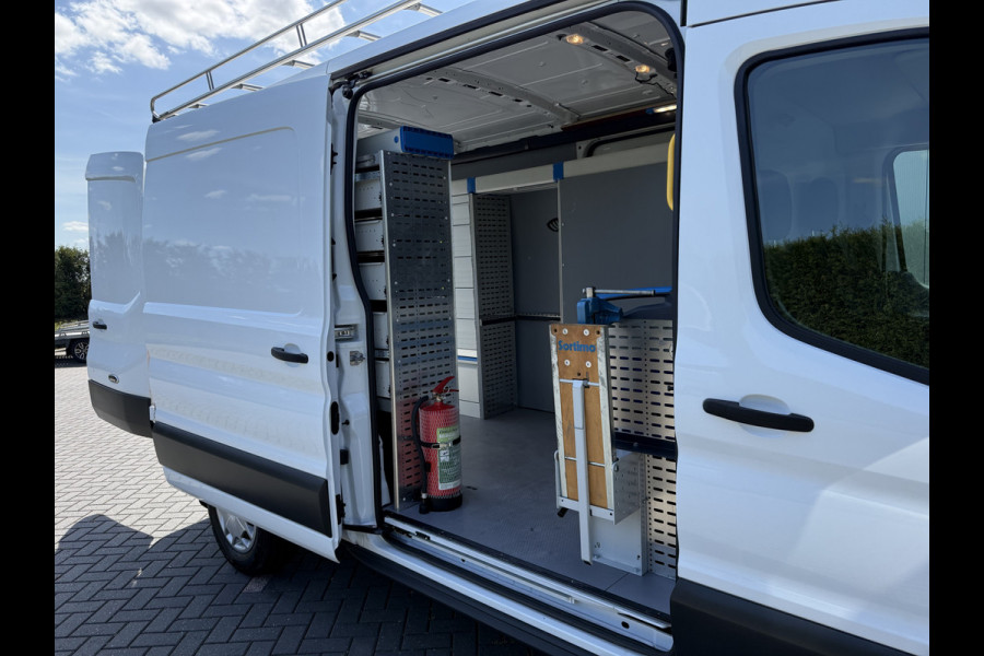 Ford Transit 350 2.0 TDCI 130 PK / L3H2 / 2x SCHUIFDEUR / SORTIMO INRICHTING / IMPERIAAL / 2.8 TONS TREKHAAK / 3-ZITS / CRUISE