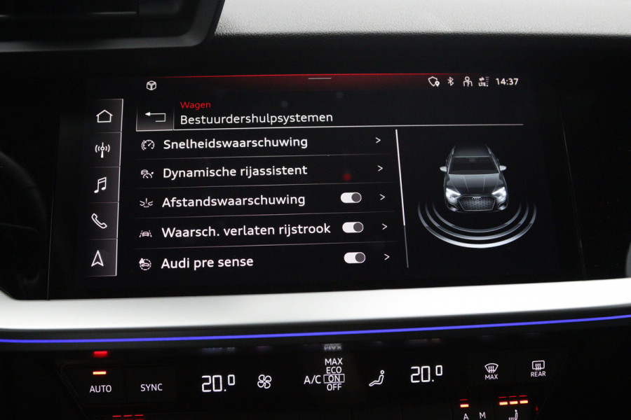 Audi A3 Sportback 40 TFSI e 204 PK S-Line PHEV, Leder, LED, Adap. Cruise Control