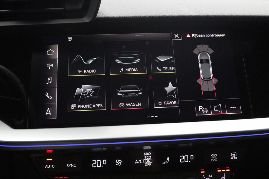 Audi A3 Sportback 40 TFSI e 204 PK S-Line PHEV, Leder, LED, Adap. Cruise Control