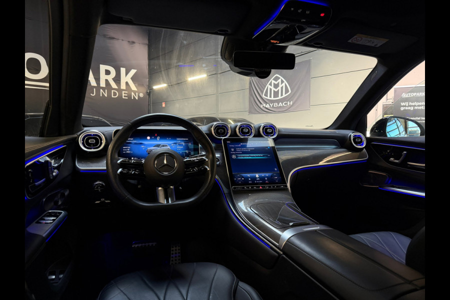 Mercedes-Benz GLC 400e 4MATIC AMG Line PANO|BURMESTER|360CAM|KEYLESS|MEMORY|SFEERVERLICHTING|NIGHTPAKKET|GARANTIE 2029|VOL!