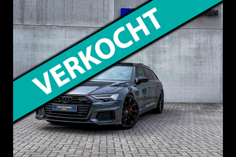 Audi A6 Avant 55TFSI e 367pk Quattro Competition S Edition S-Line Pano|HUD|Leder+Memory|Massage+Ventilatie|Matrix|360°|Trekhaak|S6