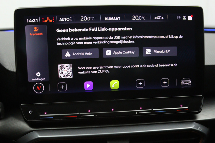 CUPRA Leon 1.4 e-Hybrid 204 PK Business PHEV, Stoelverwarming, Groot-Navigatie, Achteruitrijcamera