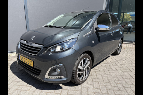 Peugeot 108 1.0 e-VTi Allure Airco - Achteruitrijcamera - Bluetooth - Led verlichting - Elektrische ramen - Licht metalen velgen 15 inch - Mistlampen voor - Stuur multifunctioneel - Start/ stop systeem - Centrale vergrendeling met afstandsbediening