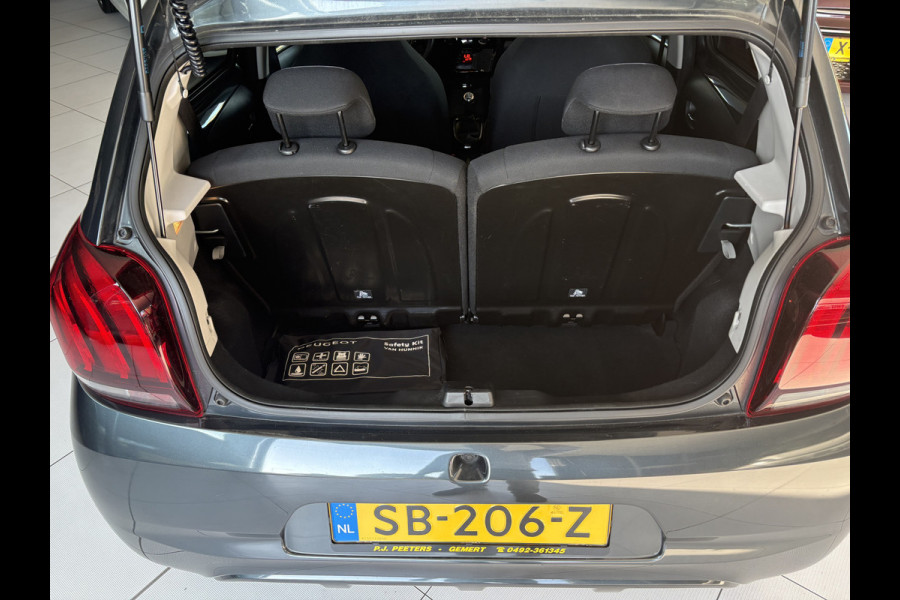 Peugeot 108 1.0 e-VTi Allure Airco - Achteruitrijcamera - Bluetooth - Led verlichting - Elektrische ramen - Licht metalen velgen 15 inch - Mistlampen voor - Stuur multifunctioneel - Start/ stop systeem - Centrale vergrendeling met afstandsbediening