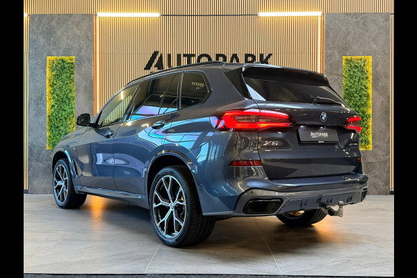 BMW X5 XDrive45e High Executive M-SPORT|PANO|HuD|H&K|360CAM|KEYLESS|TREKHAAK|AUTOPILOT|DEALER ONDERHOUDEN|SFEERVERLICHTING|VOL!