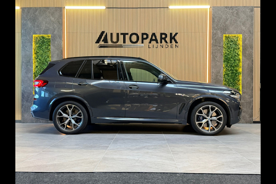 BMW X5 XDrive45e High Executive M-SPORT|PANO|HuD|H&K|360CAM|KEYLESS|TREKHAAK|AUTOPILOT|DEALER ONDERHOUDEN|SFEERVERLICHTING|VOL!