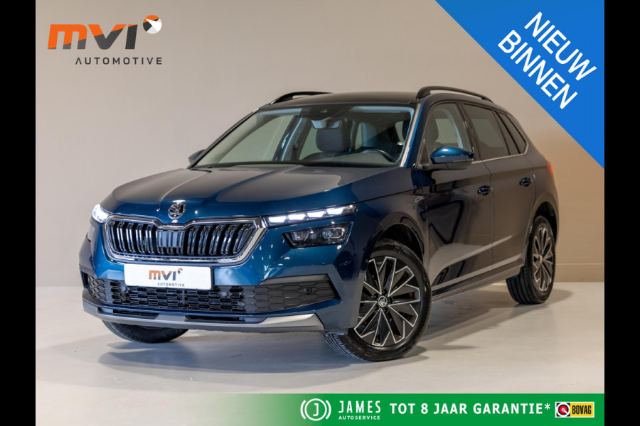 Škoda Kamiq 1.0 TSI Style 110pk / Elektrisch verstelbare stoelen / Panoramadak / Trekhaak / Dodehoek detectie / Achteruitrijcamera / Navigatie / Apple carplay /