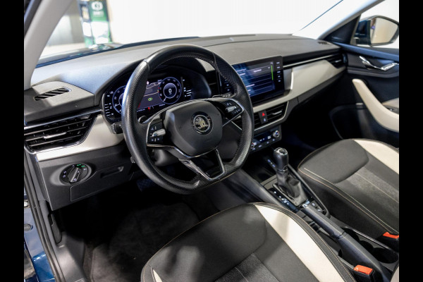 Škoda Kamiq 1.0 TSI Style 110pk / Elektrisch verstelbare stoelen / Panoramadak / Trekhaak / Dodehoek detectie / Achteruitrijcamera / Navigatie / Apple carplay /