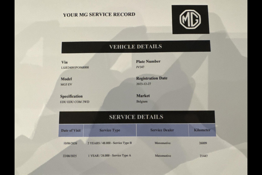 MG Mg5 electric Long Range Comfort 61 kWh SOH 96% | ACHTERUITRIJCAMERA | ADAPTIVE CRUISE CONTROL | STOEL & STUURVERWARMING | MG DEALER ONDERHOUDEN | FABRIEKSGARANTIE T/M 12-2030 |