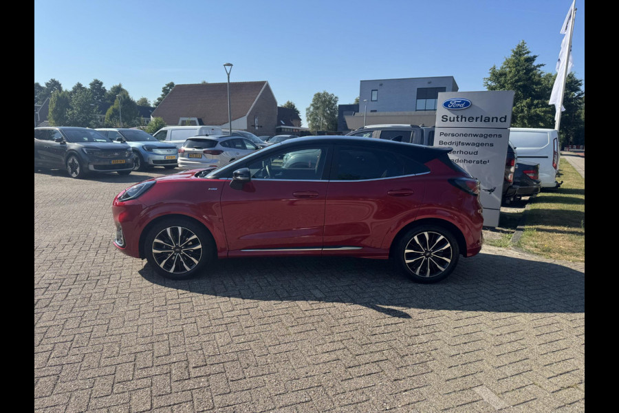 Ford Puma 1.0 EcoBoost Hybrid ST-Line X 125pk B&O Audio | Afneembare Trekhaak | Lederen Bekleding | Adaptieve Cruise | Winterpack | BLIS