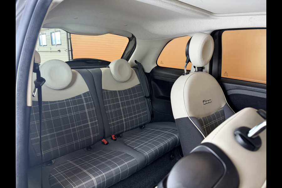 Fiat 500 1.2 Lounge panoramadak | lmv | navi | metallic