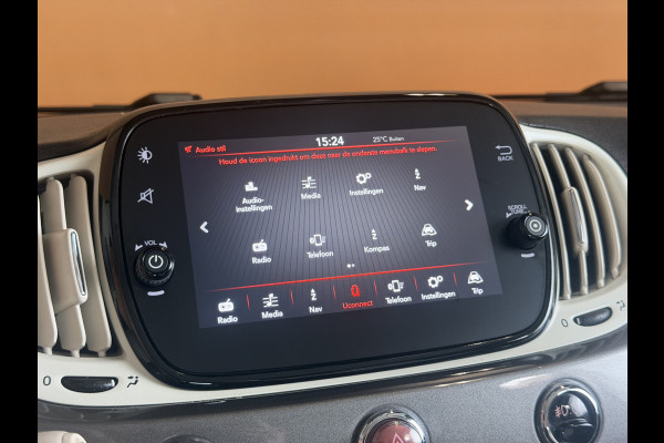 Fiat 500 1.2 Lounge panoramadak | lmv | navi | metallic