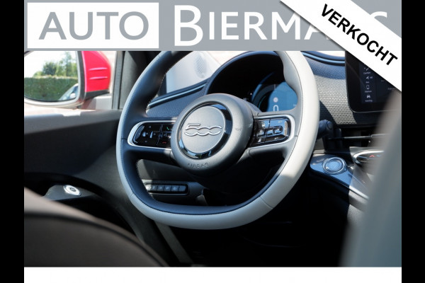 Fiat 500E La Prima 42 kWh / INCL. 12 mnd BOVAG / JBL-Speakers / Camera
