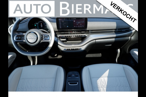 Fiat 500E La Prima 42 kWh / INCL. 12 mnd BOVAG / JBL-Speakers / Camera