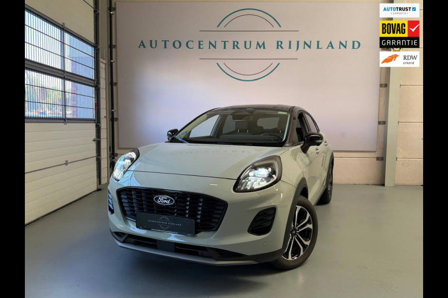 Ford Puma 1.0 EcoBoost Hybrid Titanium, Facelift Model,1 Jaar Bovag Garantie, Automaat, 360 Camera, Stoel/Stuurverwarming, Carplay
