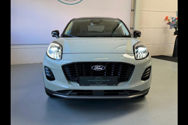 Ford Puma 1.0 EcoBoost Hybrid Titanium, Facelift Model,1 Jaar Bovag Garantie, Automaat, 360 Camera, Stoel/Stuurverwarming, Carplay