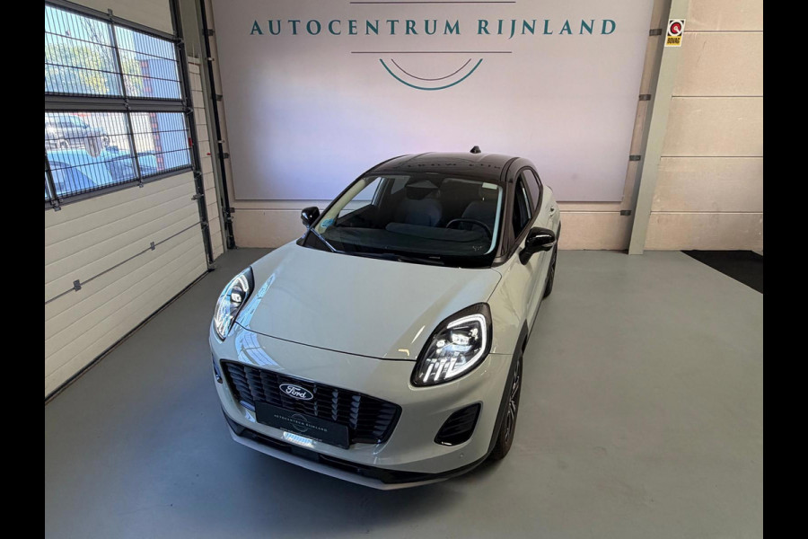 Ford Puma 1.0 EcoBoost Hybrid Titanium, Facelift Model,1 Jaar Bovag Garantie, Automaat, 360 Camera, Stoel/Stuurverwarming, Carplay