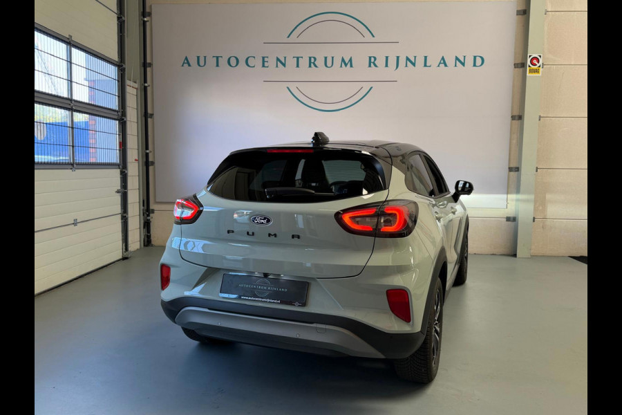 Ford Puma 1.0 EcoBoost Hybrid Titanium, Facelift Model,1 Jaar Bovag Garantie, Automaat, 360 Camera, Stoel/Stuurverwarming, Carplay