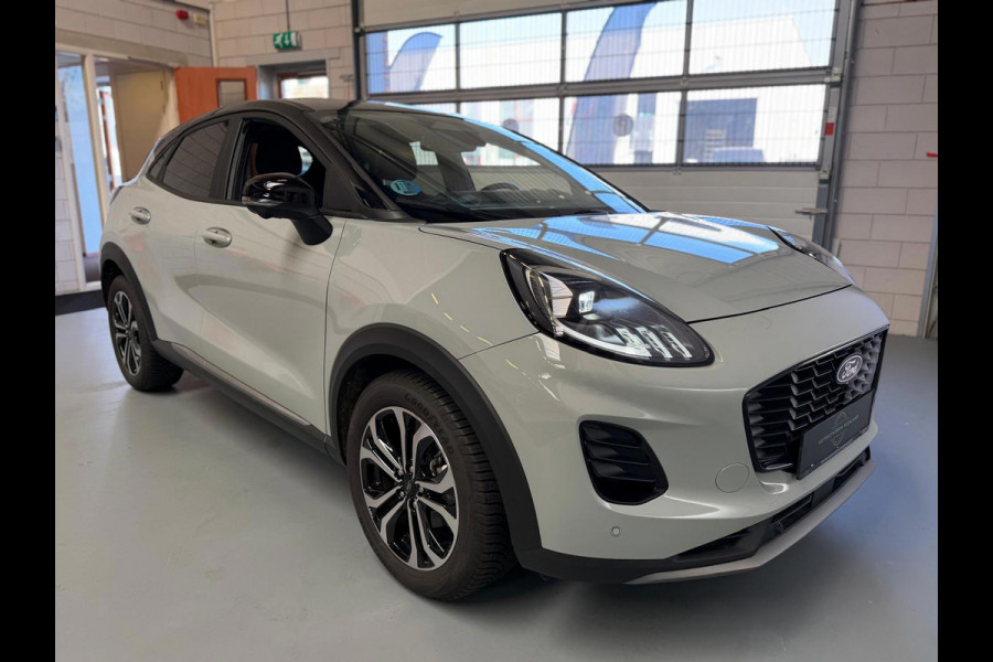 Ford Puma 1.0 EcoBoost Hybrid Titanium, Facelift Model,1 Jaar Bovag Garantie, Automaat, 360 Camera, Stoel/Stuurverwarming, Carplay