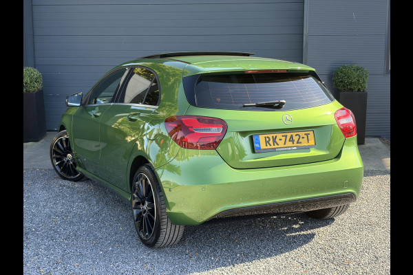 Mercedes-Benz A-Klasse 160 Ambition Automaat l Dealer Onderhouden l Pano l Carplay l Stoelverw l Navi l Halfleder l Pdc l LED l Clima l Cruise l Lm velgen l 102pk l N.A.P l Apk tot 07-2027