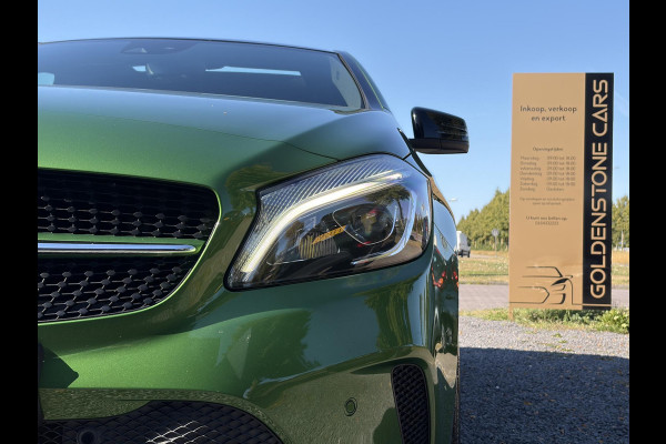 Mercedes-Benz A-Klasse 160 Ambition Automaat l Dealer Onderhouden l Pano l Carplay l Stoelverw l Navi l Halfleder l Pdc l LED l Clima l Cruise l Lm velgen l 102pk l N.A.P l Apk tot 07-2027