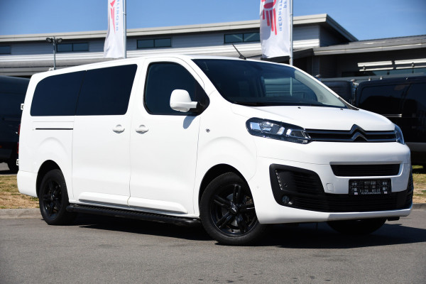 Citroën Jumpy 2.0 BlueHDI 120 L3 PB Edition Camera, Cruise, Carplay, Clima, 122pk, Trekhaak, 6 zitplaatsen, Sensoren, Multimedia, Uniek!