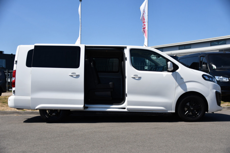 Citroën Jumpy 2.0 BlueHDI 120 L3 PB Edition Camera, Cruise, Carplay, Clima, 122pk, Trekhaak, 6 zitplaatsen, Sensoren, Multimedia, Uniek!