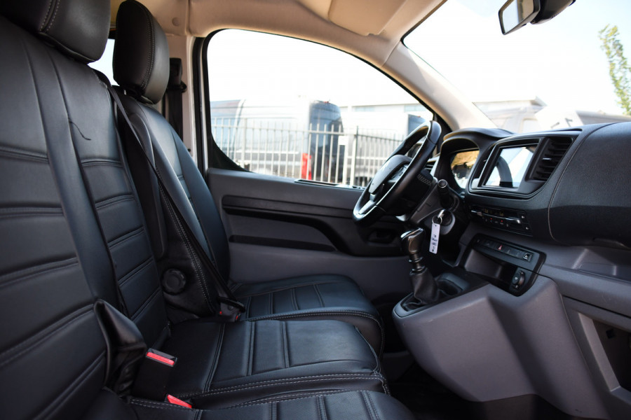 Citroën Jumpy 2.0 BlueHDI 120 L3 PB Edition Camera, Cruise, Carplay, Clima, 122pk, Trekhaak, 6 zitplaatsen, Sensoren, Multimedia, Uniek!