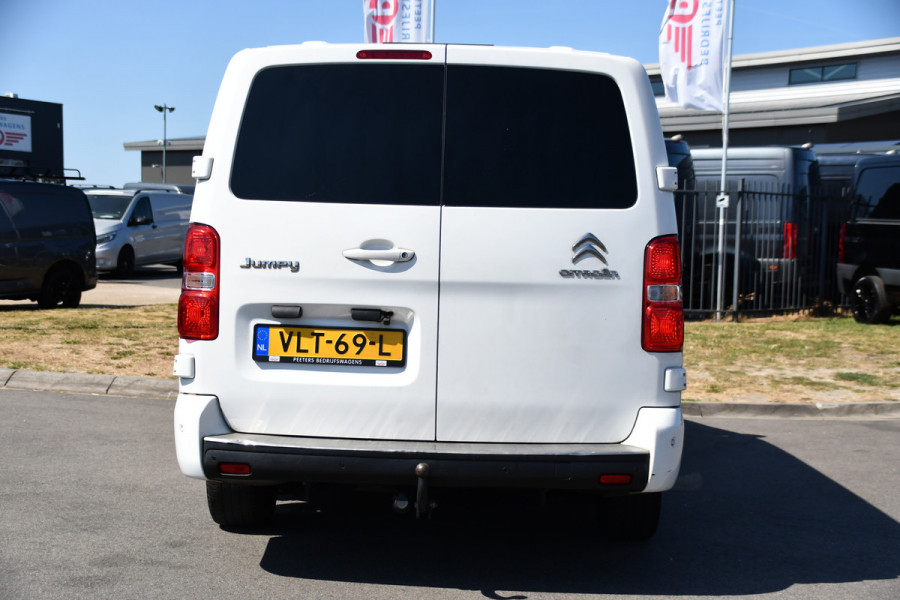 Citroën Jumpy 2.0 BlueHDI 120 L3 PB Edition Camera, Cruise, Carplay, Clima, 122pk, Trekhaak, 6 zitplaatsen, Sensoren, Multimedia, Uniek!