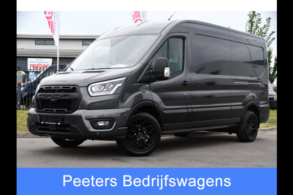 Ford Transit 350 2.0 TDCI L3H2 Limited PB Edition Camera, Cruise, Carplay, Xenon, Automaat, 185pk, Multimedia, Trekhaak, Sensoren, Uniek!