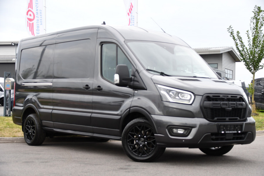 Ford Transit 350 2.0 TDCI L3H2 Limited PB Edition Camera, Cruise, Carplay, Xenon, Automaat, 185pk, Multimedia, Trekhaak, Sensoren, Uniek!