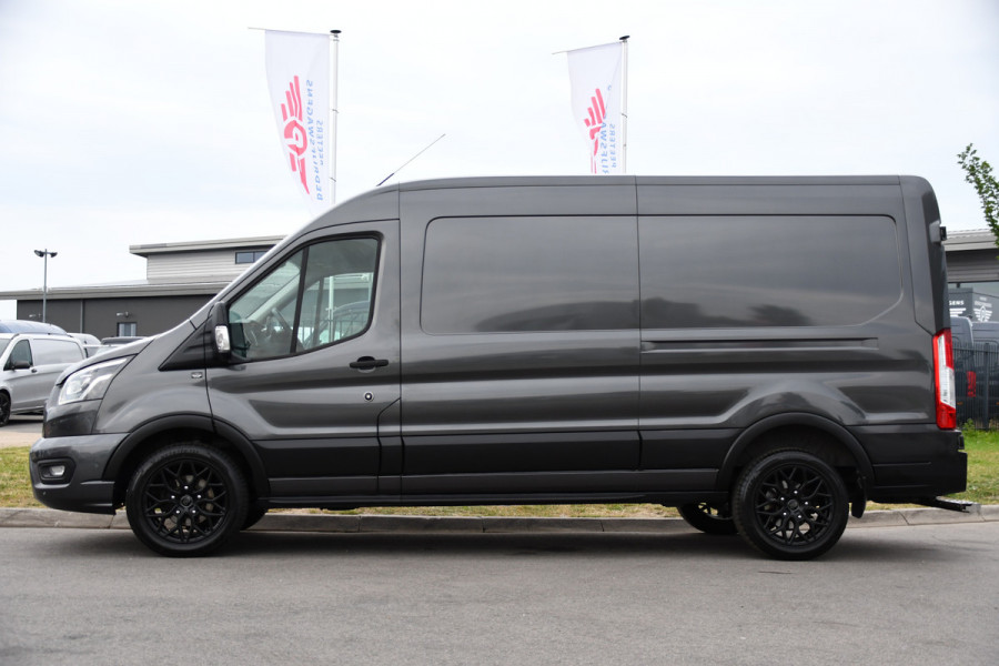 Ford Transit 350 2.0 TDCI L3H2 Limited PB Edition Camera, Cruise, Carplay, Xenon, Automaat, 185pk, Multimedia, Trekhaak, Sensoren, Uniek!